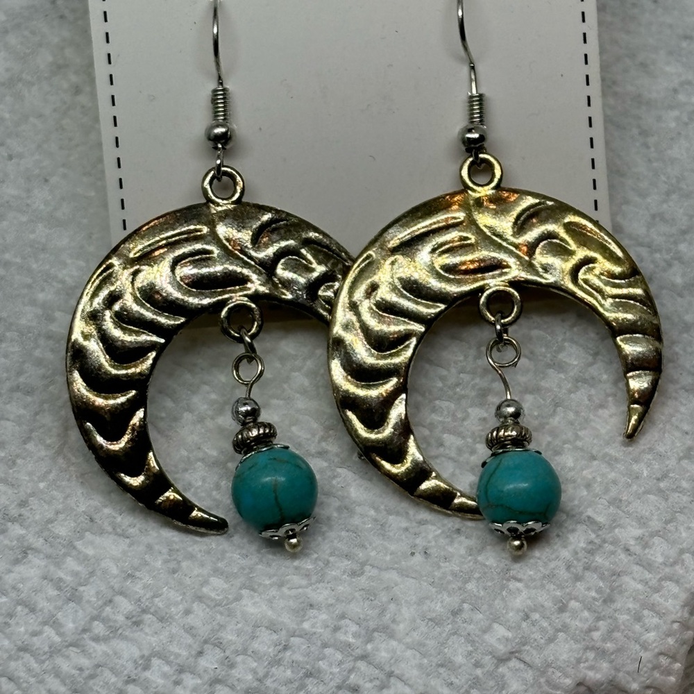 Half moon earrings